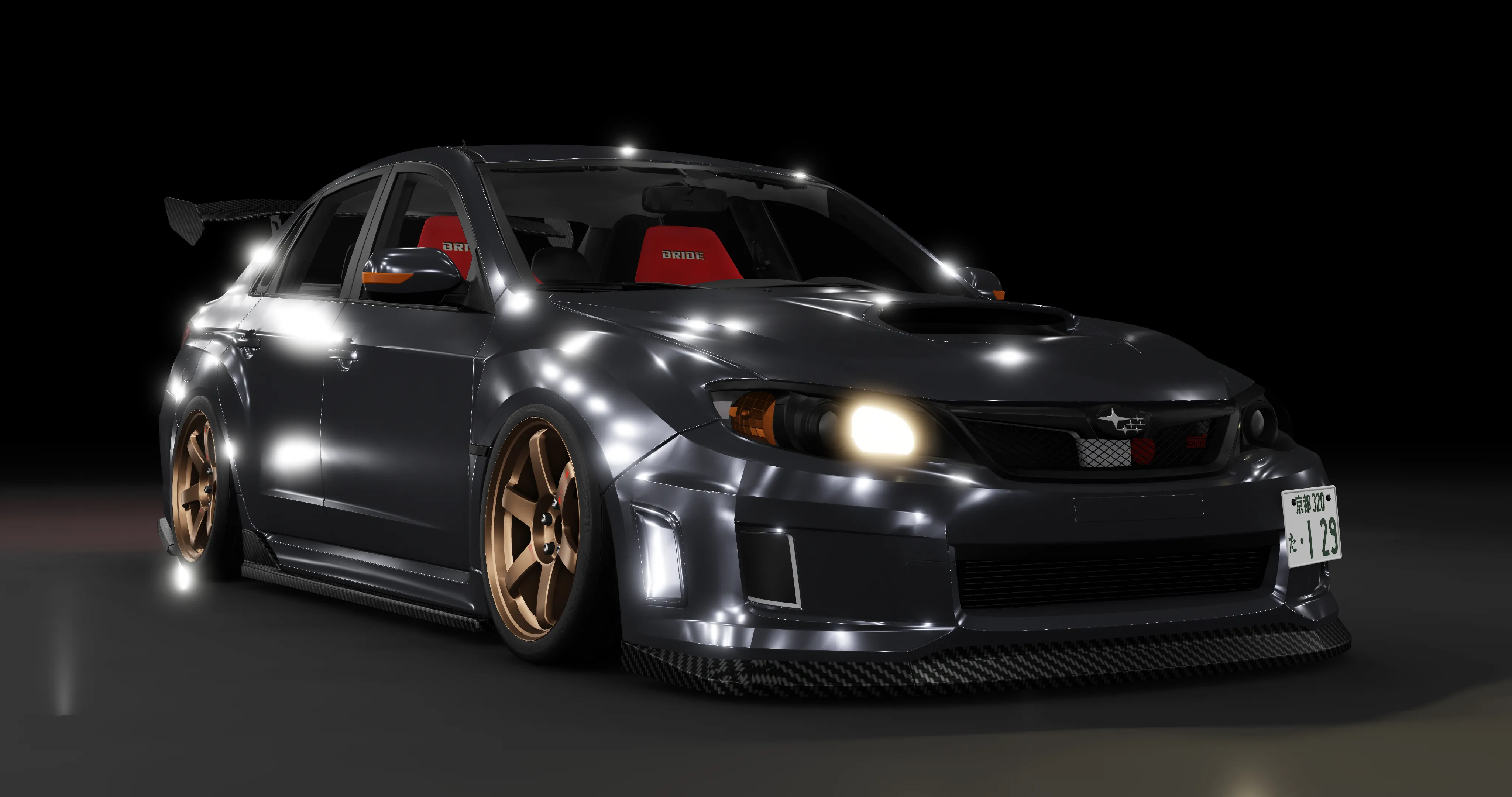 2011 Subaru WRX STI Aero